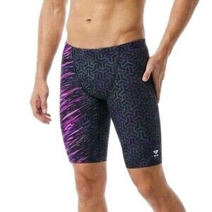 TYR Men's Synergy Durafast Elite 300+ Jammer WSSYY7A Purple Size 32 | US Medium